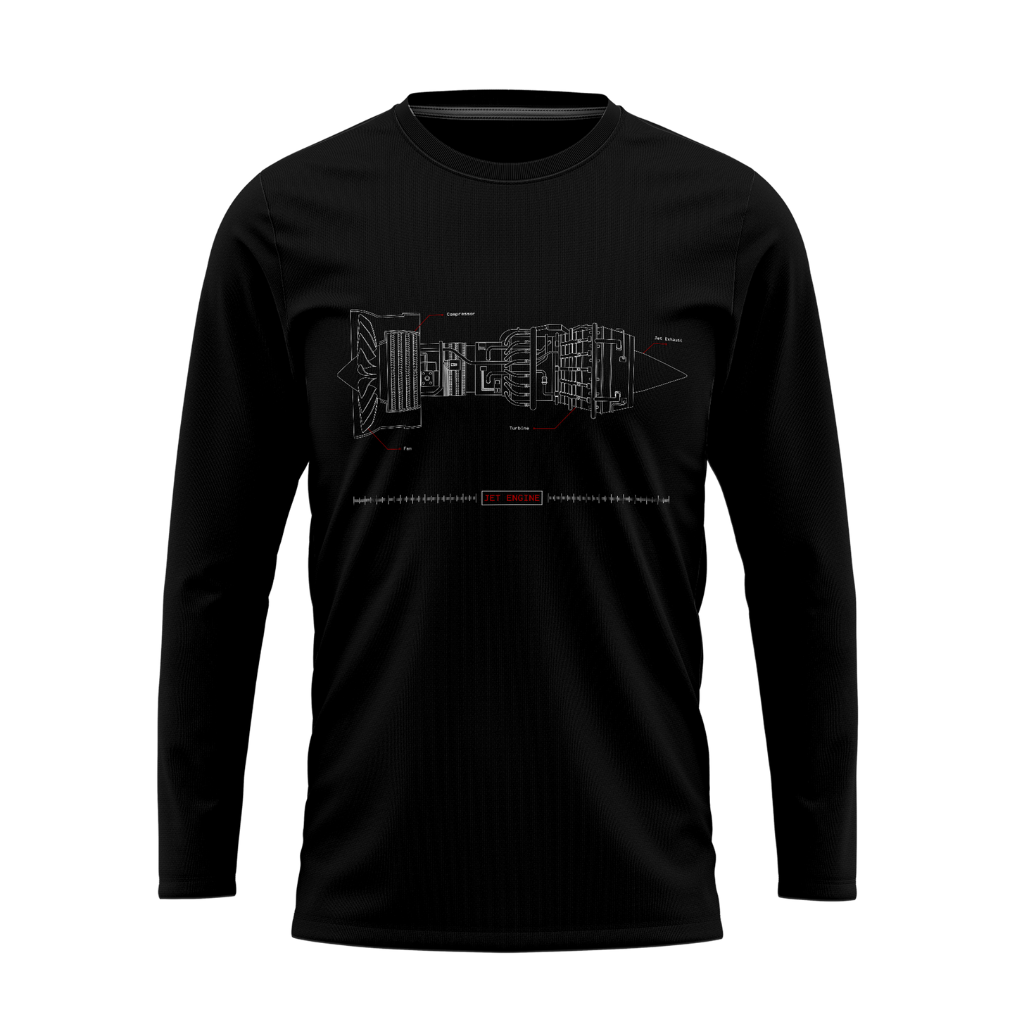 JET ENGINE|FULL SLEEVE SHIRT