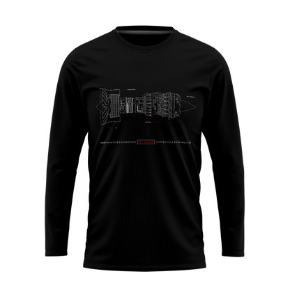 JET ENGINE|FULL SLEEVE SHIRT