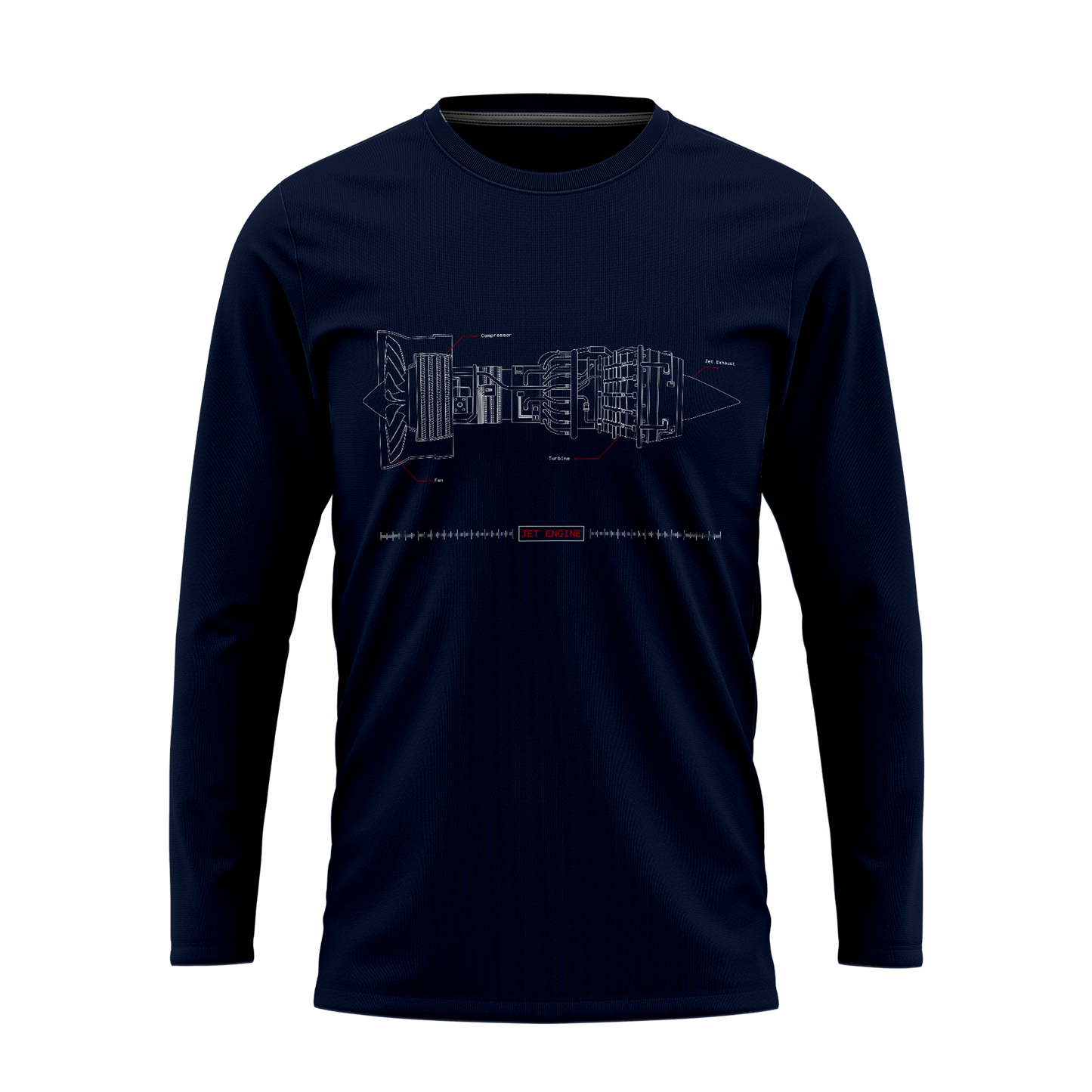 JET ENGINE|FULL SLEEVE SHIRT