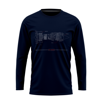 JET ENGINE|FULL SLEEVE SHIRT