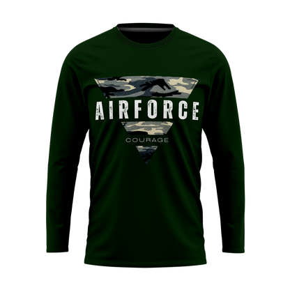 AIRFORCE COURAGE|FULL SLEEVE SHIRT