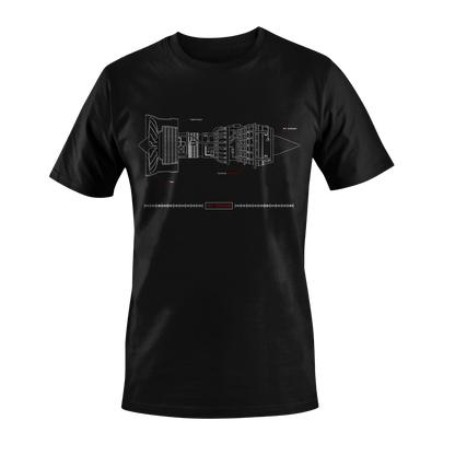 JET ENGINE|TEE SHIRT