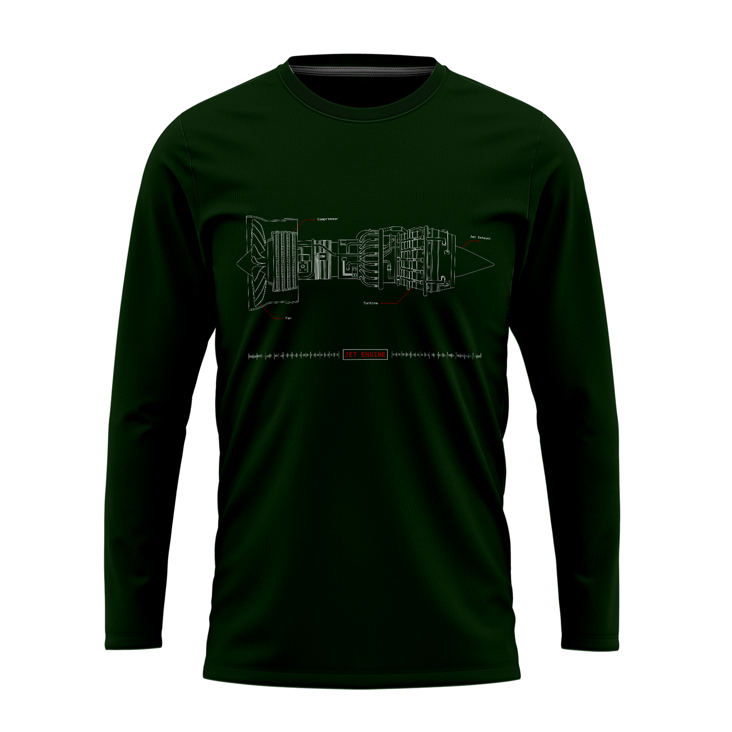 JET ENGINE|FULL SLEEVE SHIRT