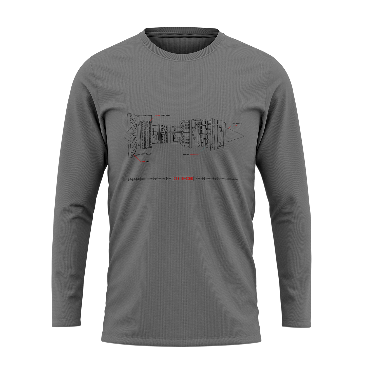 JET ENGINE|FULL SLEEVE SHIRT