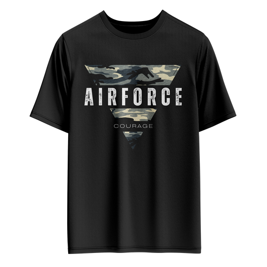 AIRFORCE COURAGE|OVERSIZED TEE SHIRT