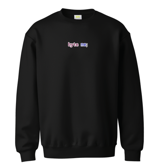 BYTE ME|SWEATSHIRT