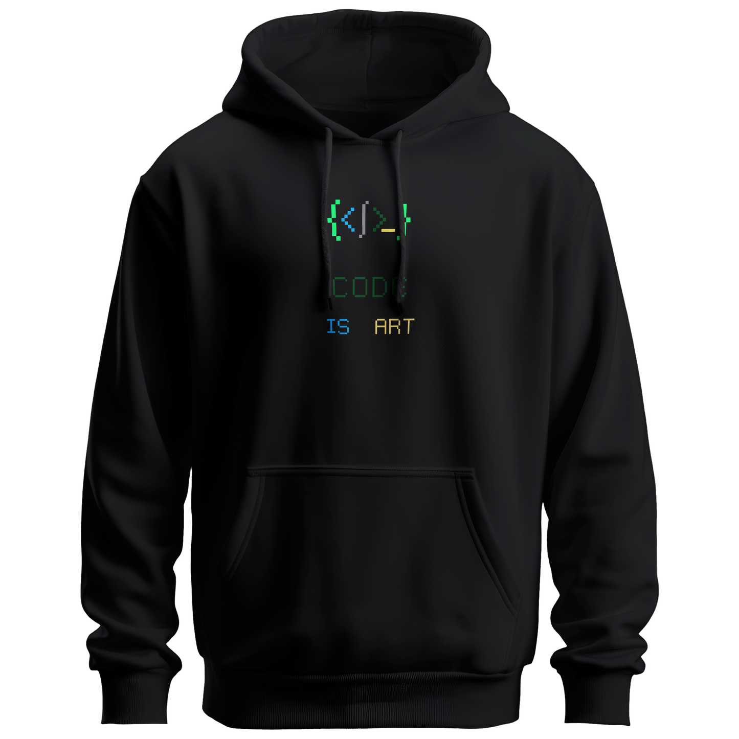 CODE IS ART|HOODIE