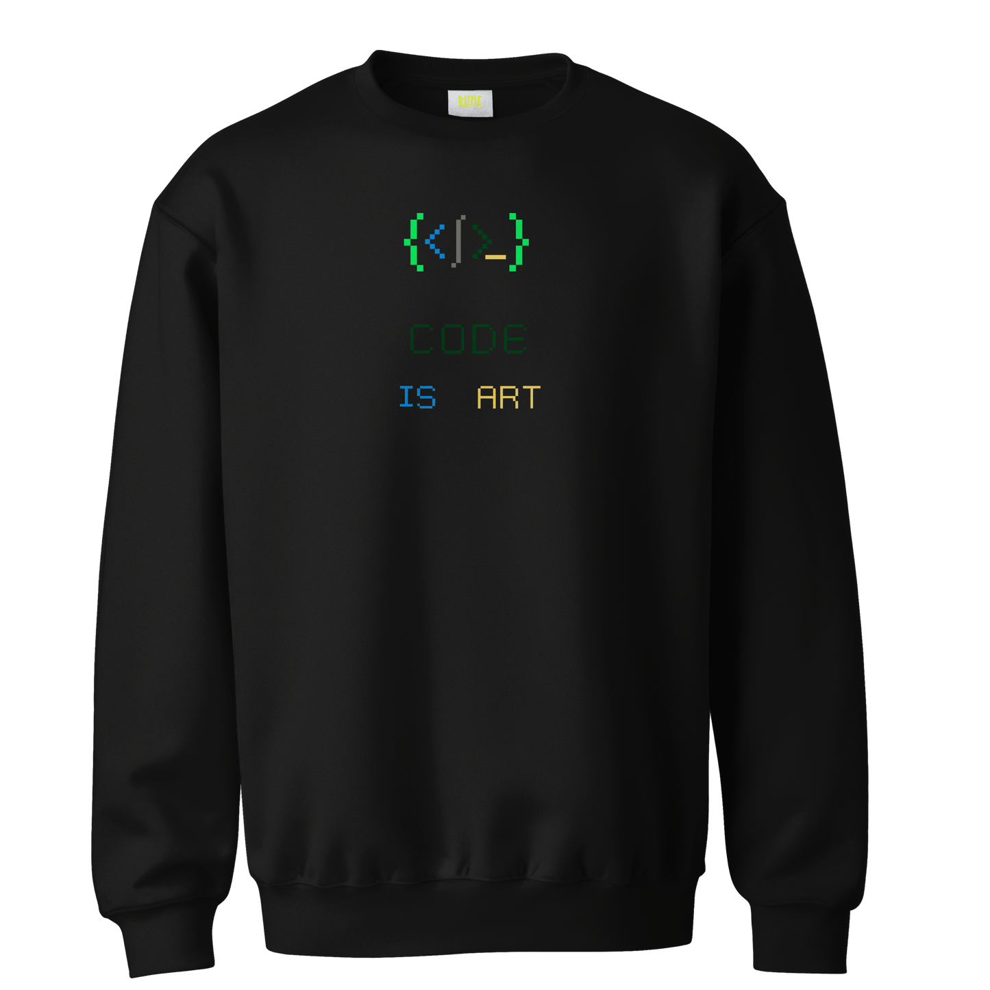 CODE IS ART|SWEATSHIRT